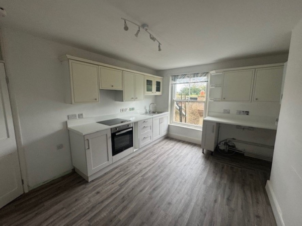 Kitchen of one of the refurbished flats