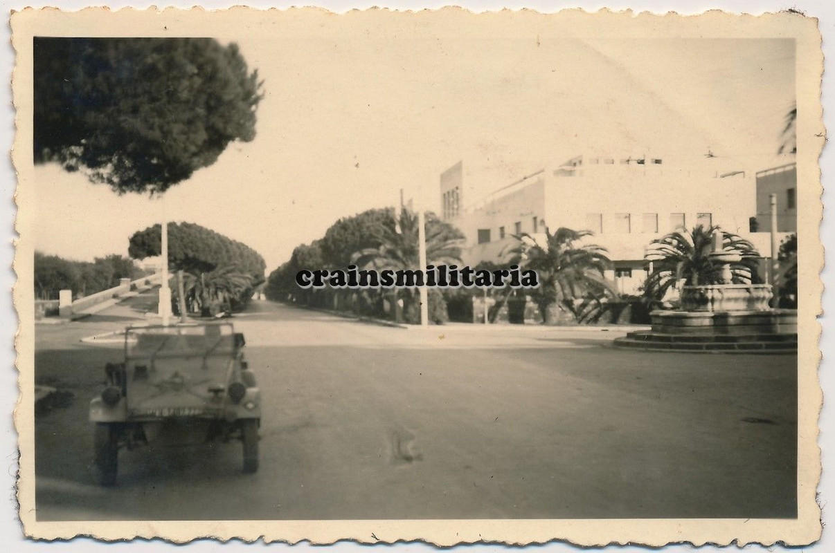 Orig. Foto Volkswagen Kübelwagen Typ 82 Küste b. ANZIO b. Nettun