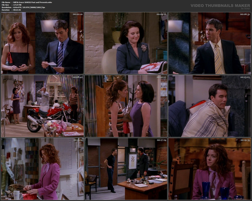 Will & Grace S04E02 Past and Presents.mkv