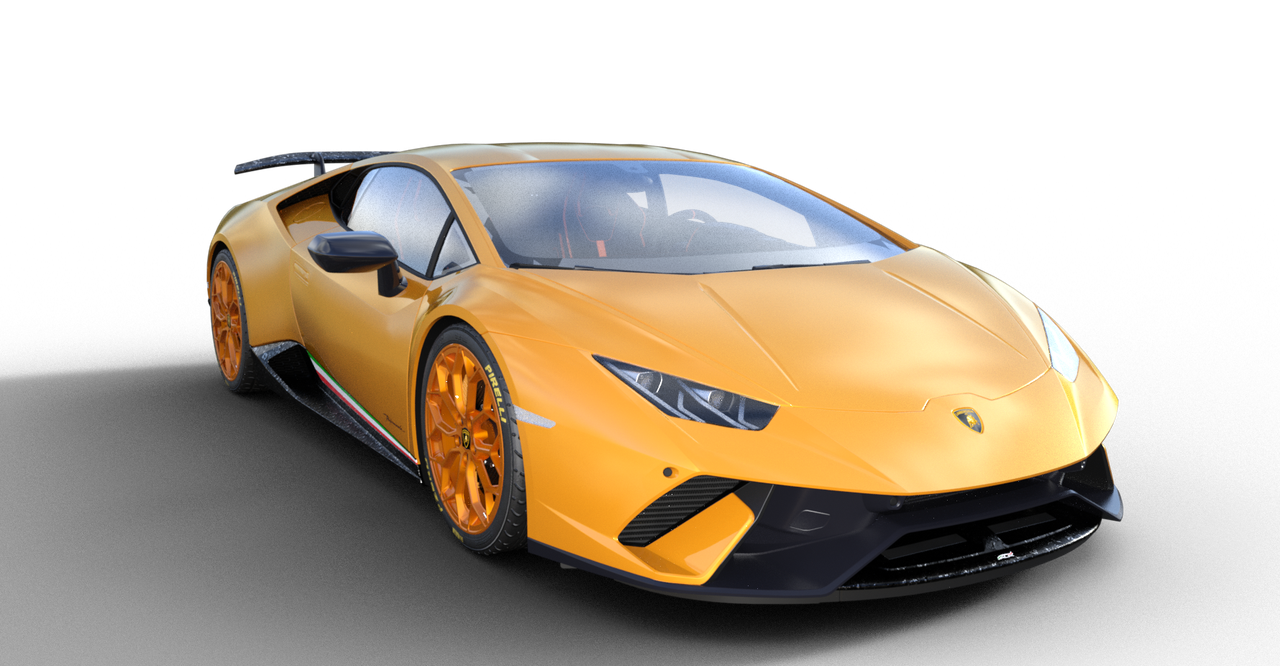 Lamborghini Huracan Performante For Daz3D