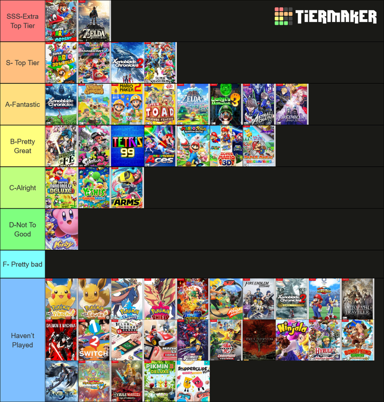 switch tier list