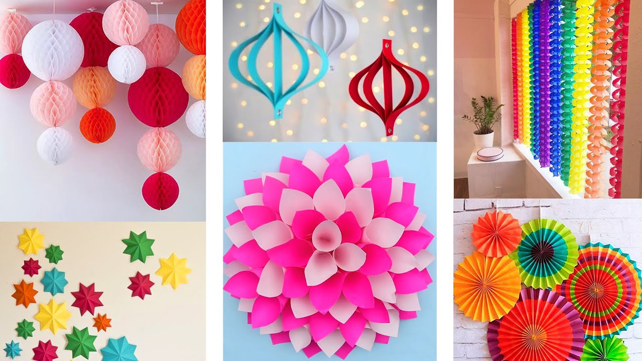 Room decoration ideas with paper Room decoration ideas with paper