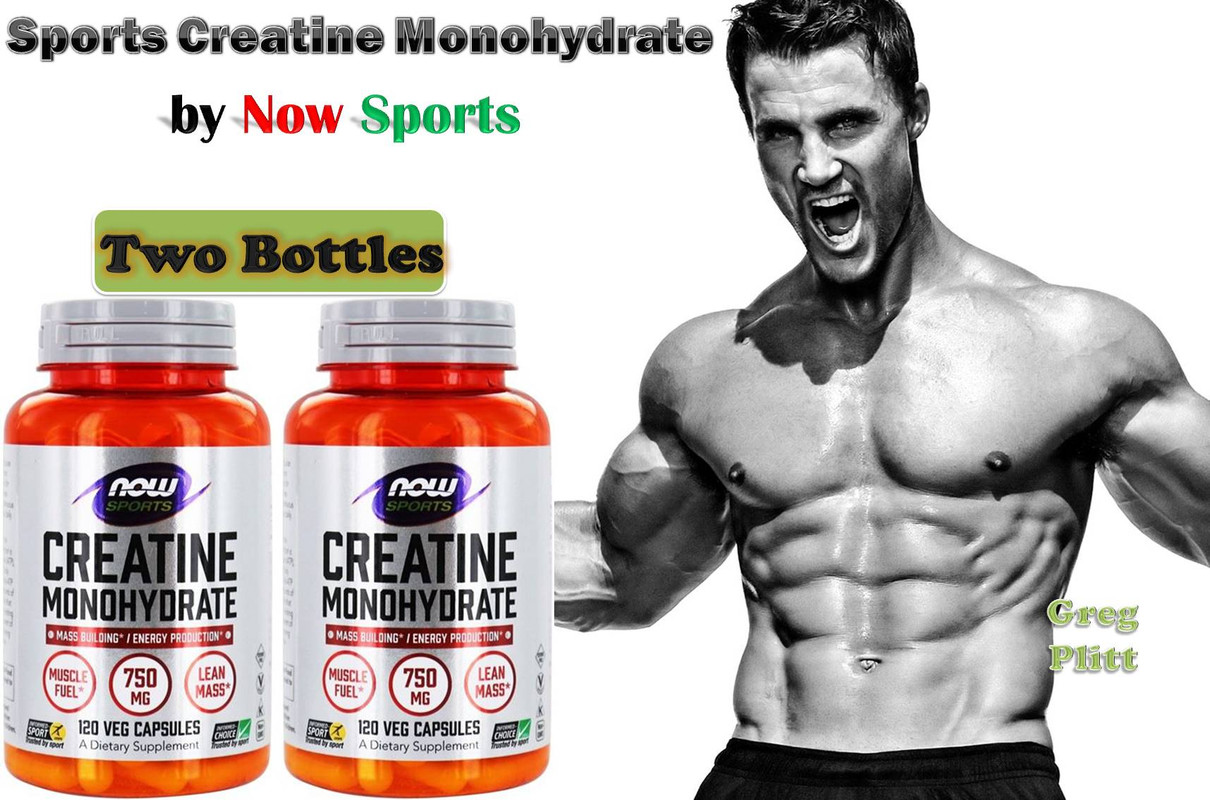 Sports Creatine Monohydrate by Now Sports