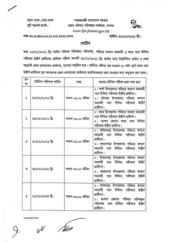 Family-Planning-Office-Jessore-Viva-Date-2022-PDF-1