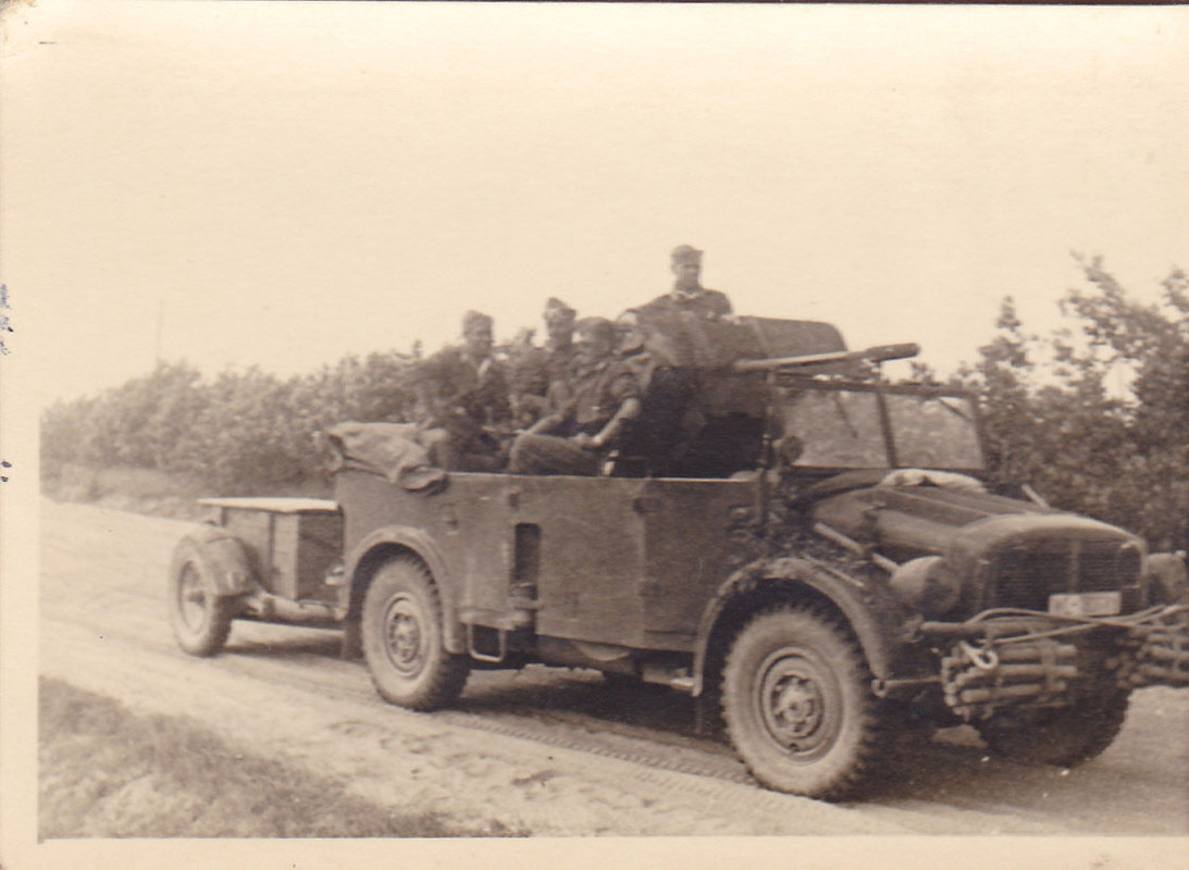 Flak,Kübelwagen in Russland,Front,Vormarsch 1941