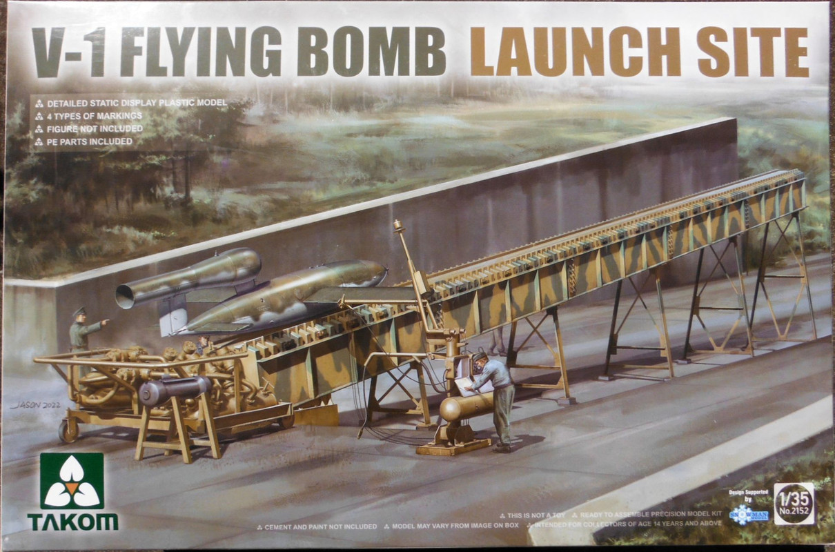 Takom 35 V-1 Flying Bomb Launch Site (2152)