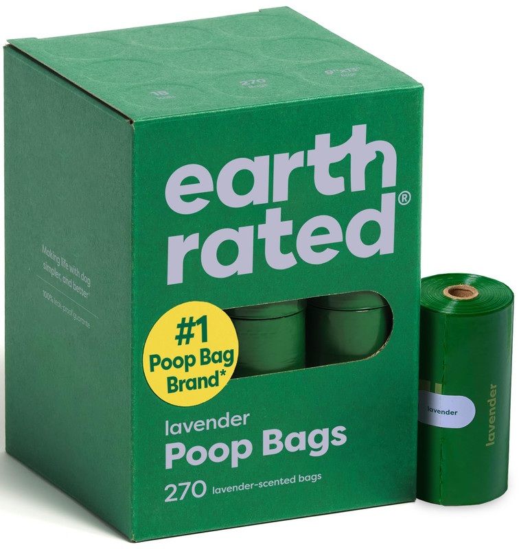 Earth Rated Dog Poop Bags Lavender 270