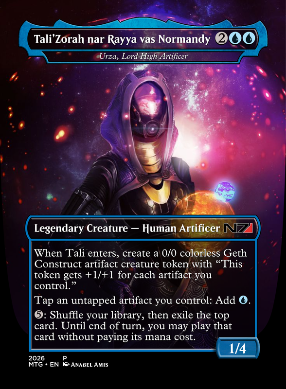 Urza Lord High Artificer (Tali Zorah nar Rayya vas Normandy)