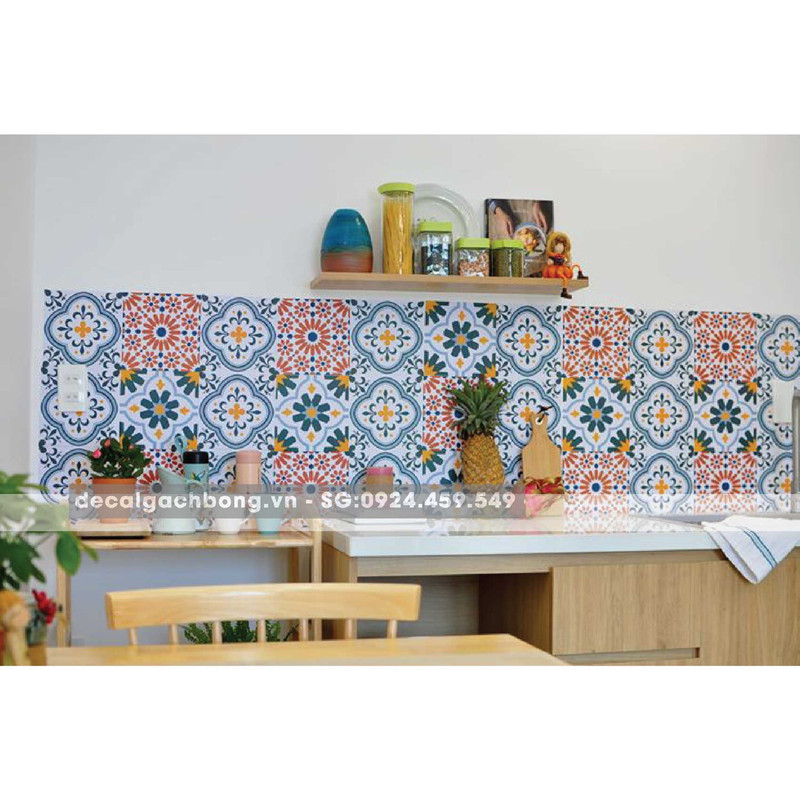 Decal gạch bông giải pháp trang trí cho người bận rộn - 2