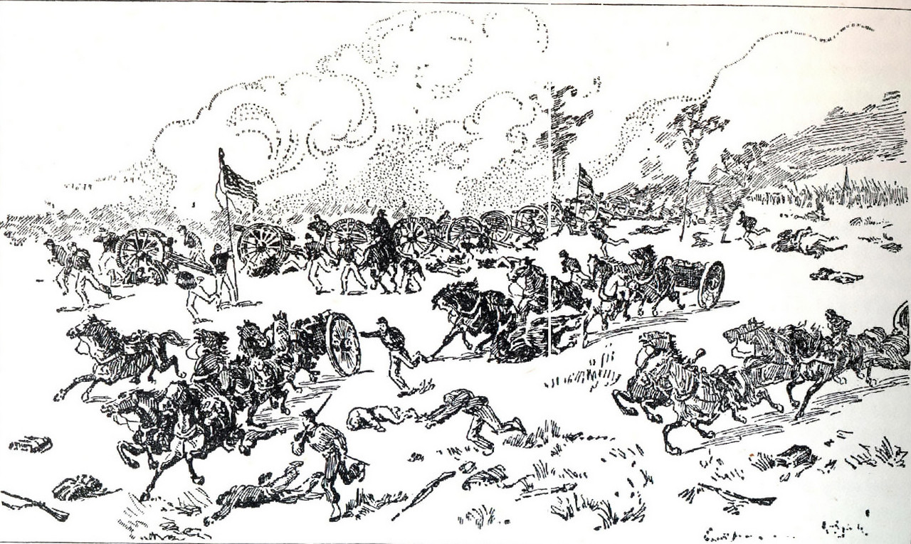 Civil Americana,Bull Run 1ª,Retirada De Las Tropas Yanquis