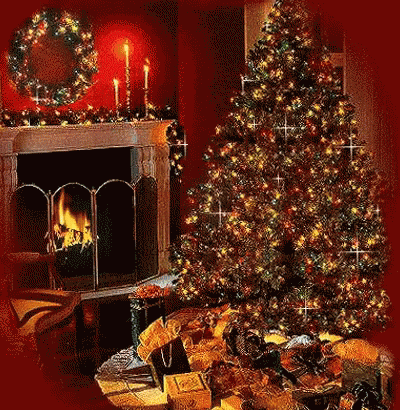 O Bozicu i Novoj Godini Fireplace-christmas