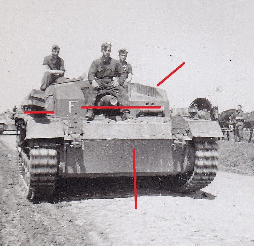 Russland Sturmgeschütz III STUG III Stummel-Kano