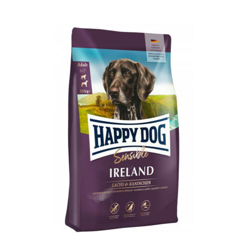 Happy Dog SUPREME SENSIBLE IRELAND ბოცვერი და ორაგული
