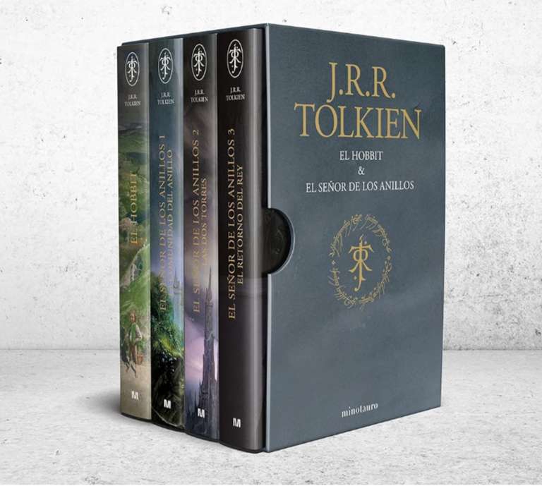 Amazon: Estuche Tolkien (El Hobbit + El Señor de los Anillos) 
