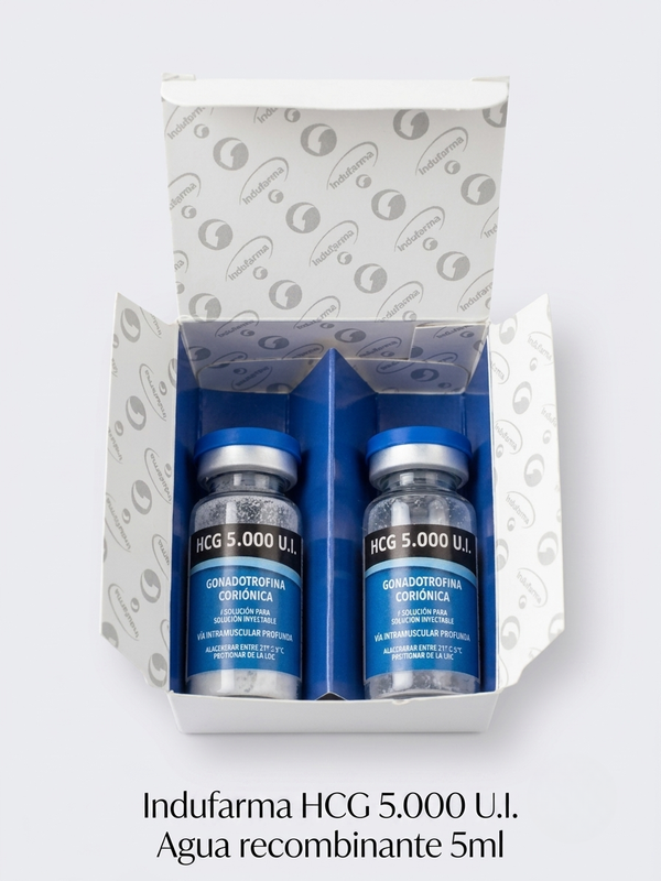Indufarma HCG viales y solvente
