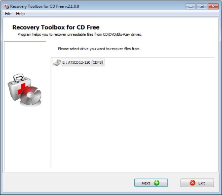 Recovery Toolbox for CD v2.2.1.0 Free