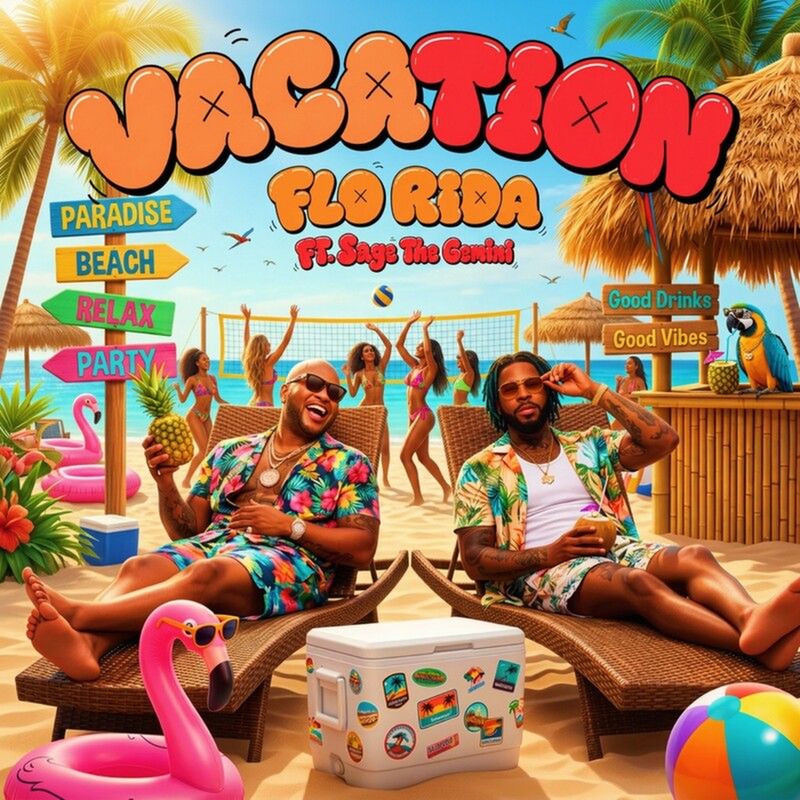 Flo Rida; Sage The Gemini - Vacation (Anywhere You Wanna Go)