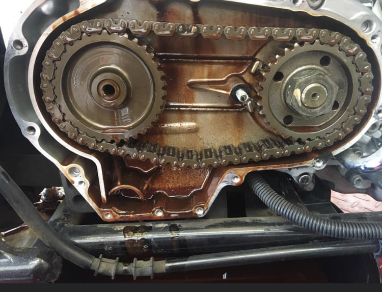 Yamaha road 2024 star oil change