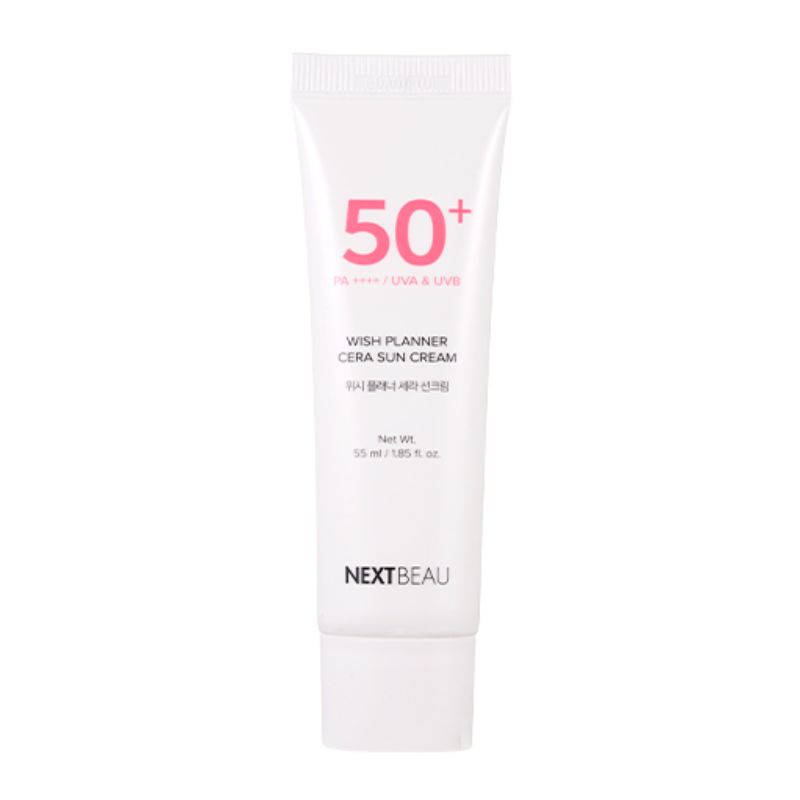 Солнцезащитный крем Nextbeau с Керамидами SPF50+/PAA++++, 55 мл