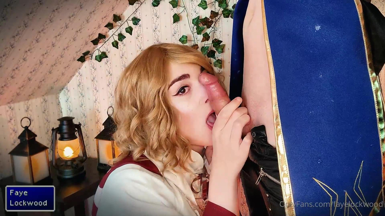 OnlyFans – Faye Lockwood White Image Blowjob Final Fantasy (2024)