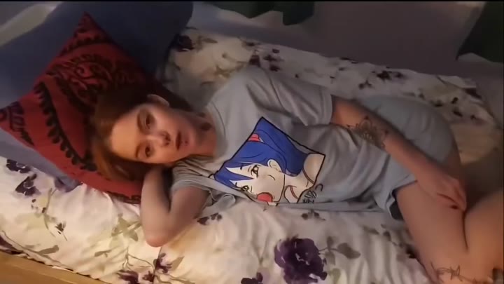 slim sexy teen step sisters have fun with their step dad in a gonzo threesome before going to bed