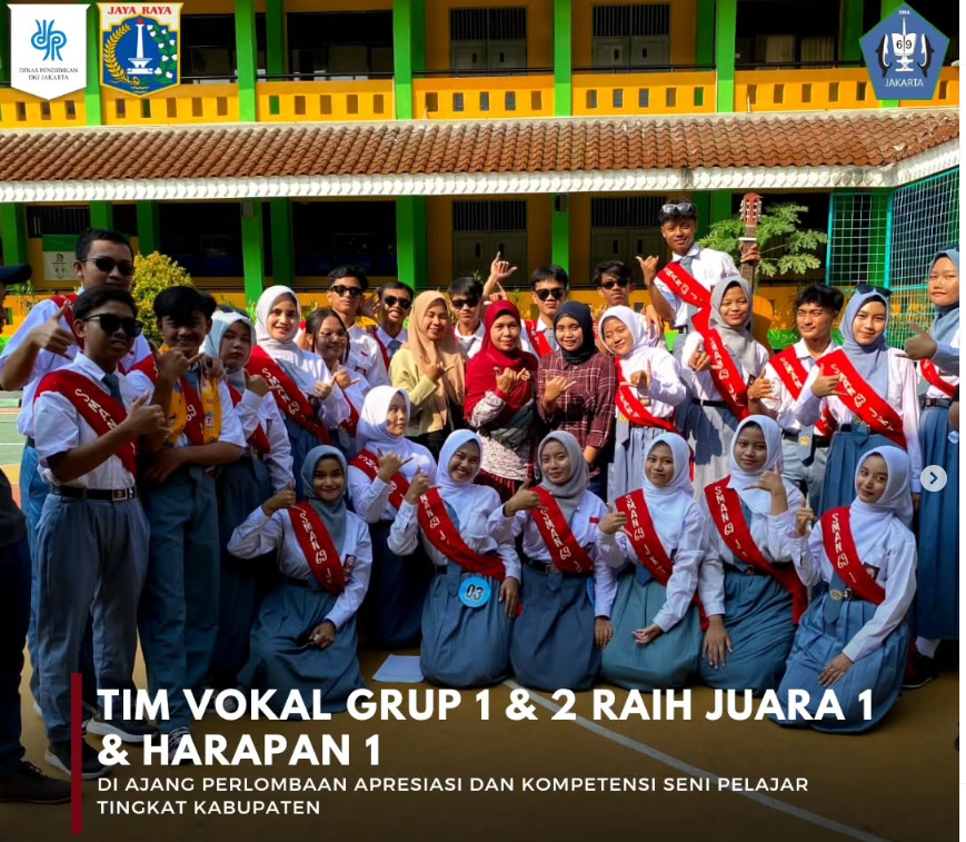 TIM VOKAL GROUP 1 & 2 RAIH JUARA 1 & HARAPAN 1