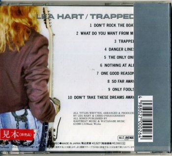 Lea Hart - Trapped (1990) [Japan Press] Lossless