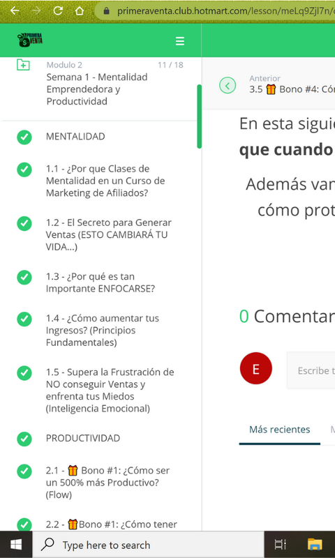 primera venta opiniones