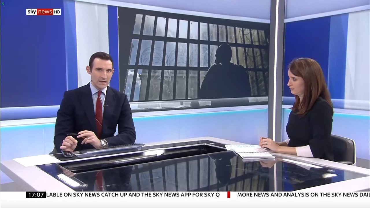 12 January - 17.00.00 - Sky News. A round-up of all the day's ma