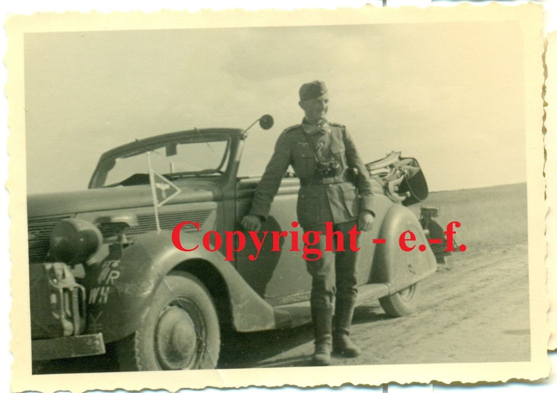 FOTO - 17.Panzer-Division - FAHRZEUG  KÜBELWAGEN