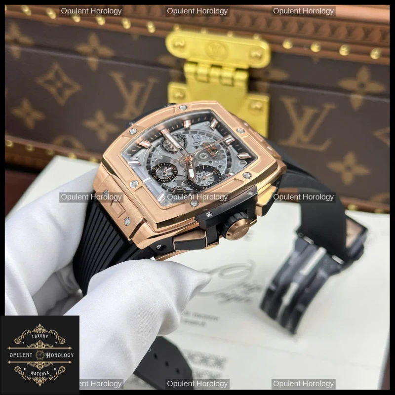 Hublot Spirit of Big Bang – King Gold Grey Dial 42 mm Automatic Chronograph - Super Clone