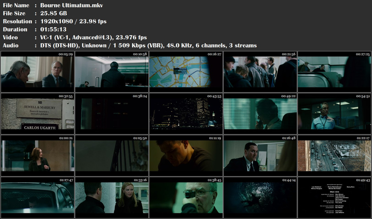 Re: Bournovo ultimátum / The Bourne Ultimatum (2007)