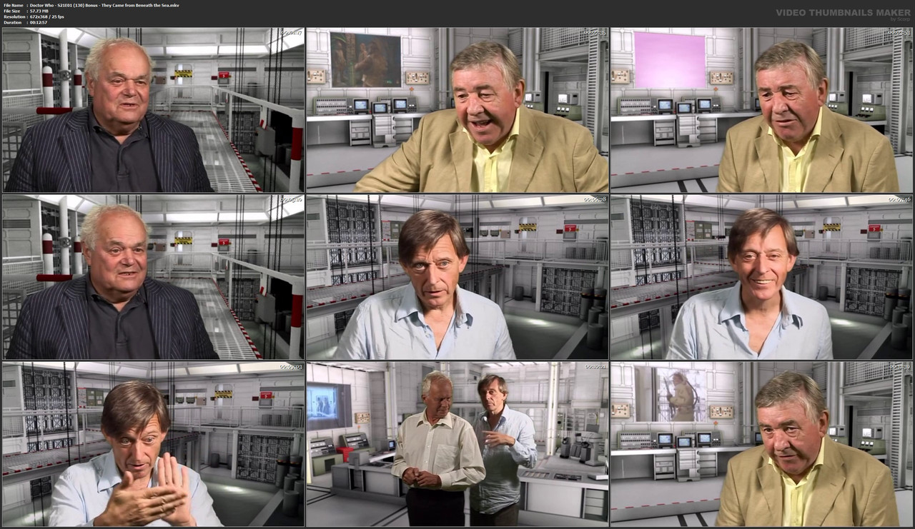 Doctor Who - S21E01 (130) Bonus - They Came from Beneath the Sea.mkv