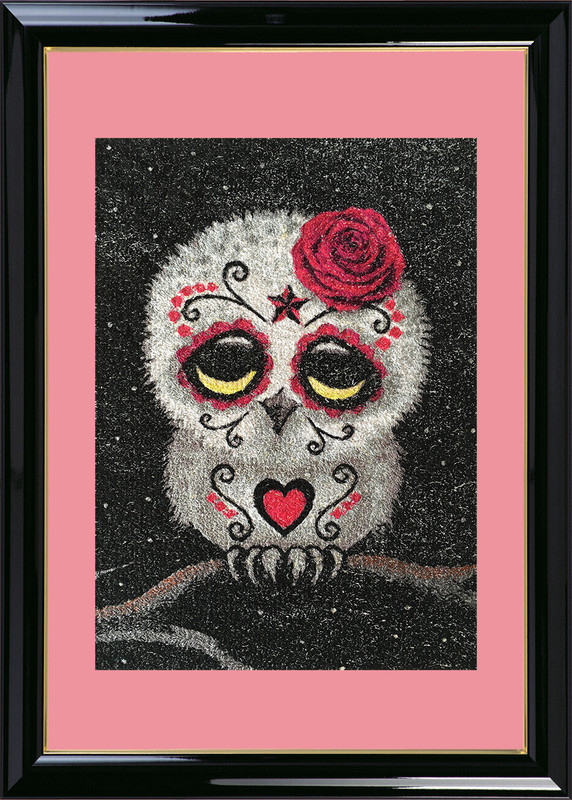 совенок в рамке