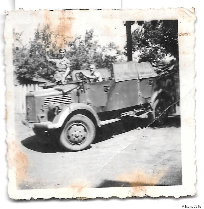Foto 1943 Mercedes Kübelwagen L 1500 A sehr selt
