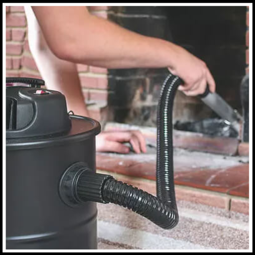 APIRACENERE BIDONE ASPIRA CENERE ASPIRAPOLVERE PROFESSIONALE PER CAMINO STUFA A PELLET BARBECUE GUANTI DA LAVORO 1000W 18LT