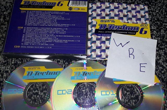 Gary D. presents D-Techno 6 (3CD, 2003) FLAC LossLess