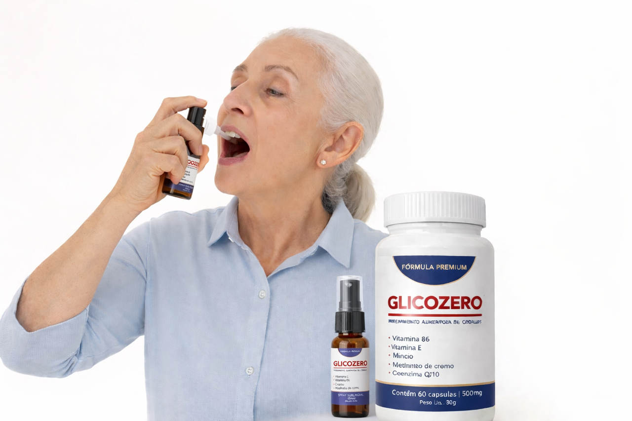 Mulher utilizando GlicoZero