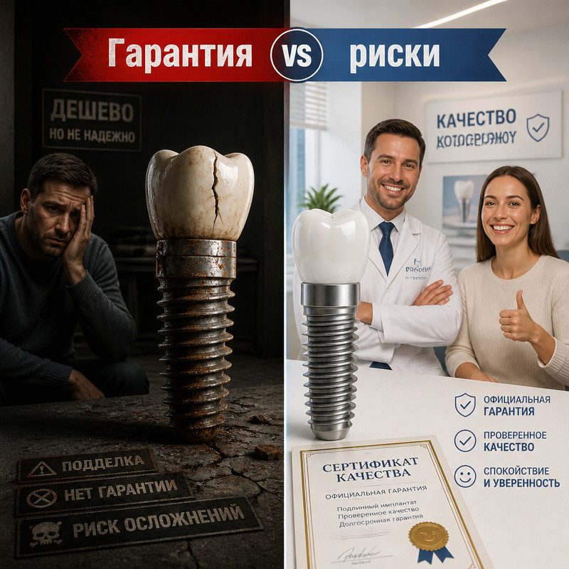 Почему важно выбирать клиники с гарантией