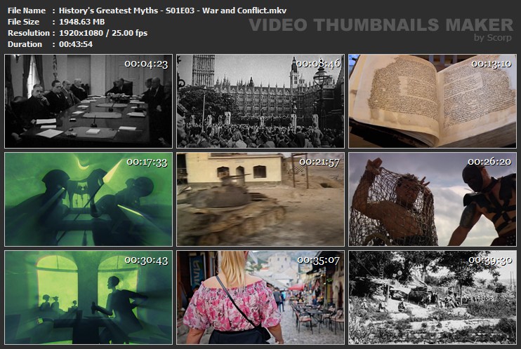 History's Greatest Myths - S01E03 - War and Conflict.mkv