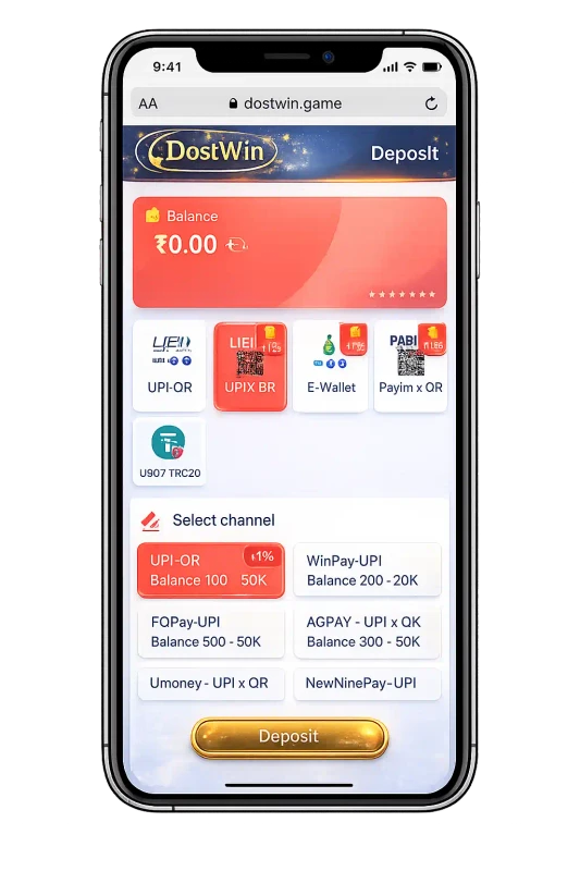 Deposit Money in 13L GAME