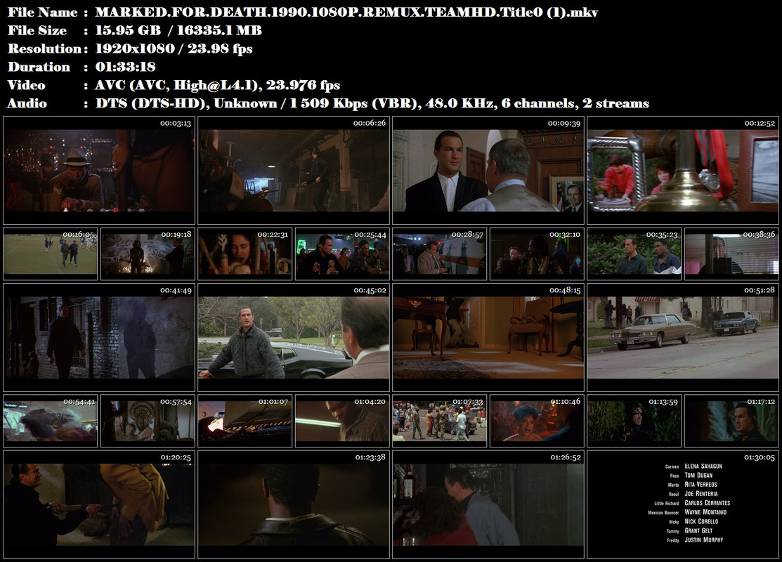 Re: Muž s cejchem smrti / Marked for Death (1990)