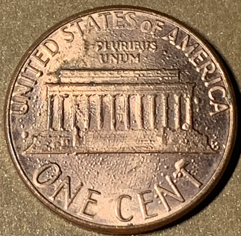 Un cent con exceso de metal 34-A90527-69-BD-44-B5-BA22-E6-A3-D4374209