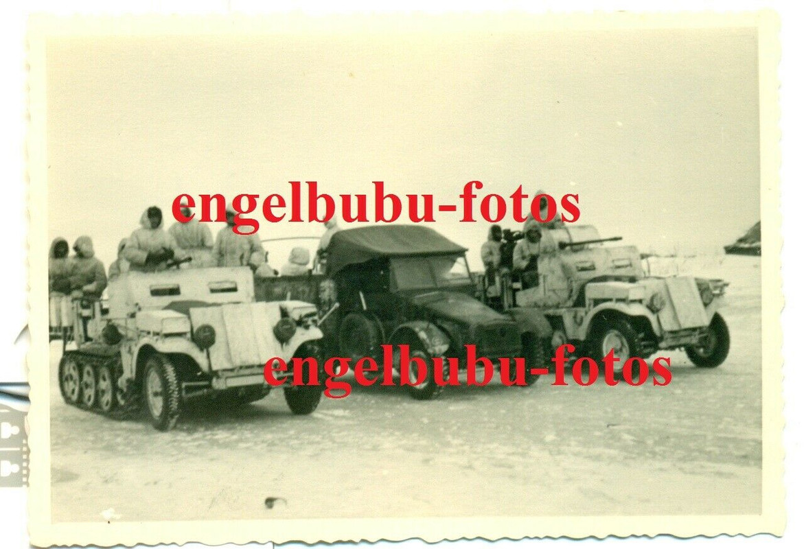 FLAK-PANZER - WINTER-TARNUNG - Schützenpanzer - 1943