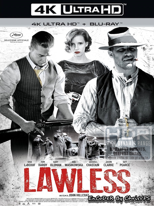 Gangster / Lawless (2012) MULTI.Unrated.HDR.2160p.BDRemux.DTS.HD.MA.AC3-ChrisVPS / LEKTOR i NAPIS