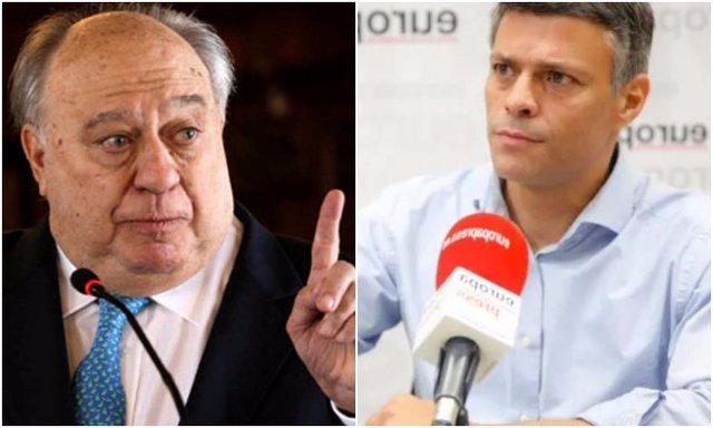 Humberto Calderón Berti y Leopoldo López Humberto Calderón Berti y Leopoldo López