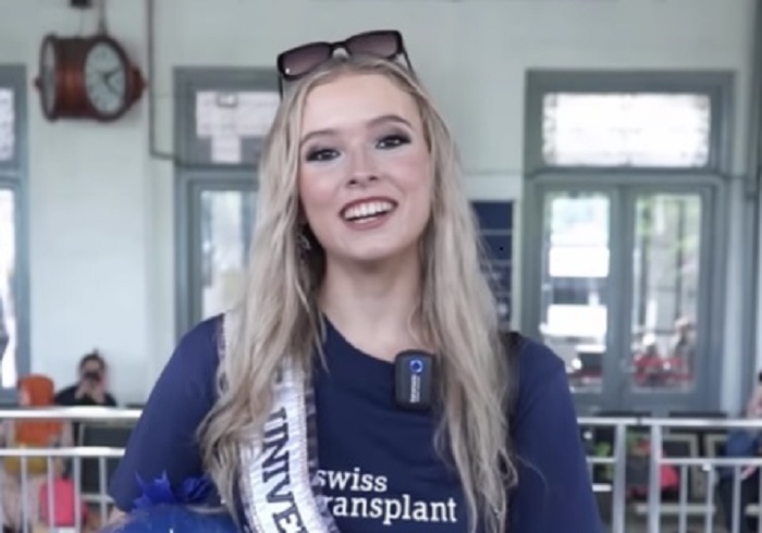 Miss Universe Swiss 2022 Alia Guindi.