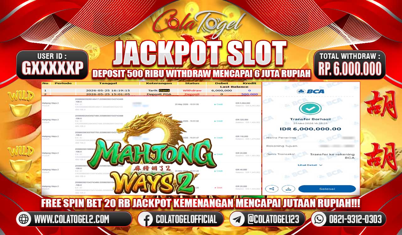JACKPOT SLOT GACOR!!