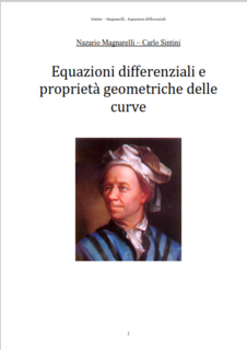 Nazario Magnarelli, Carlo Sintini - Equazioni differenziali e proprietà geometriche delle curve (2004)