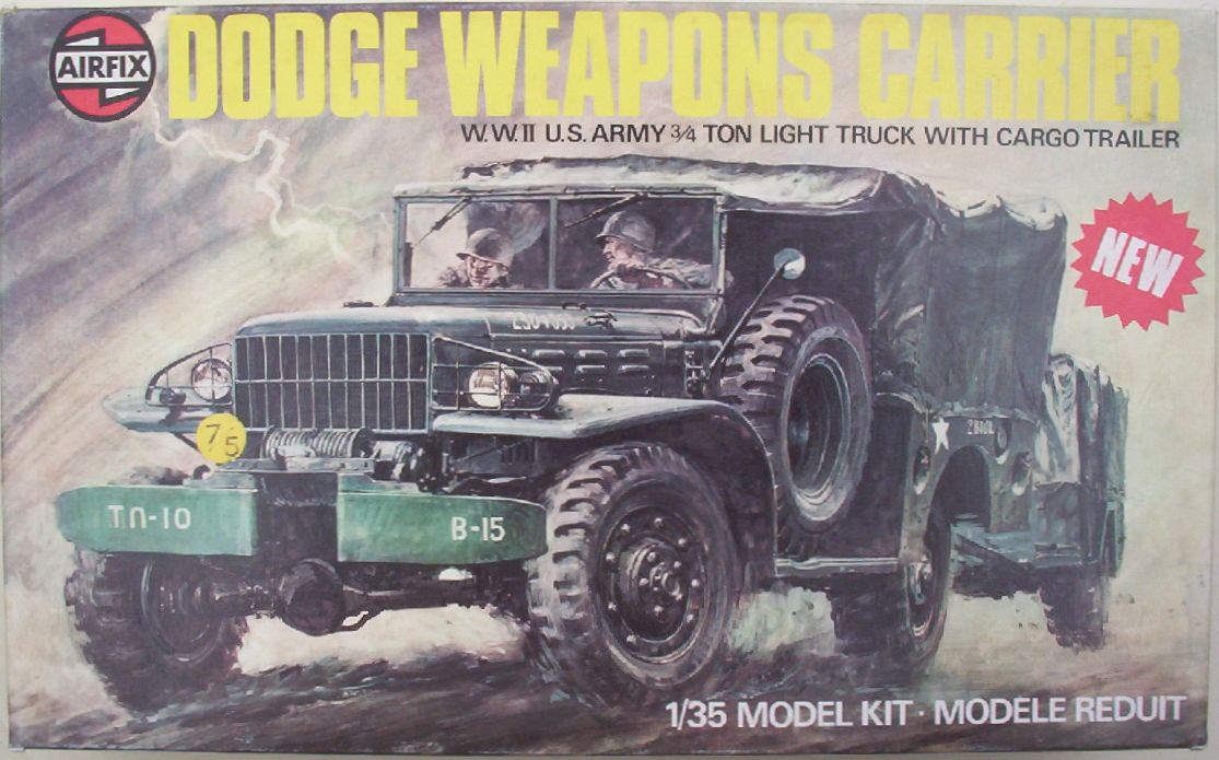 Airfix 35 Dodge Weapons Carrier